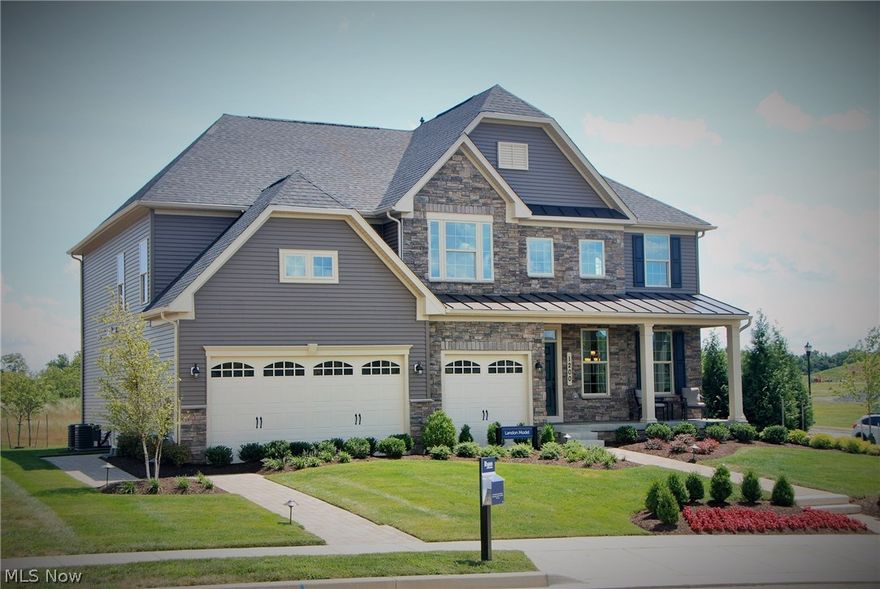 Build your brand new home without settling on the outdated & inefficient features you find in used homes. Step into the foyer of the Landon & you’re greeted with an open floor plan dining room or living room. A graceful arch pulls you past the stairs into the large great room, perfect for entertaining. Great room opens to dinette & kitchen featuring your choice of upgraded 42” Maple or Cherry cabinetry, granite, recessed lights & plenty of storage & counter space with the included work island. Just off the kitchen is the family foyer with access to three-car garage, powder room & study, perfect for work-from-home. The second floor features 4 huge bedrooms & you’ll enjoy the convenience of having an upstairs laundry room. Owner’s suite includes two large walk-in closets & on suite bath with dual sinks & oversized shower. Upgraded flooring included. Wouldn’t you like to be a part of Jackson Townships #1 selling community, Emerald Estates? Our BuiltSmart Homes save you up to 30% on monthl