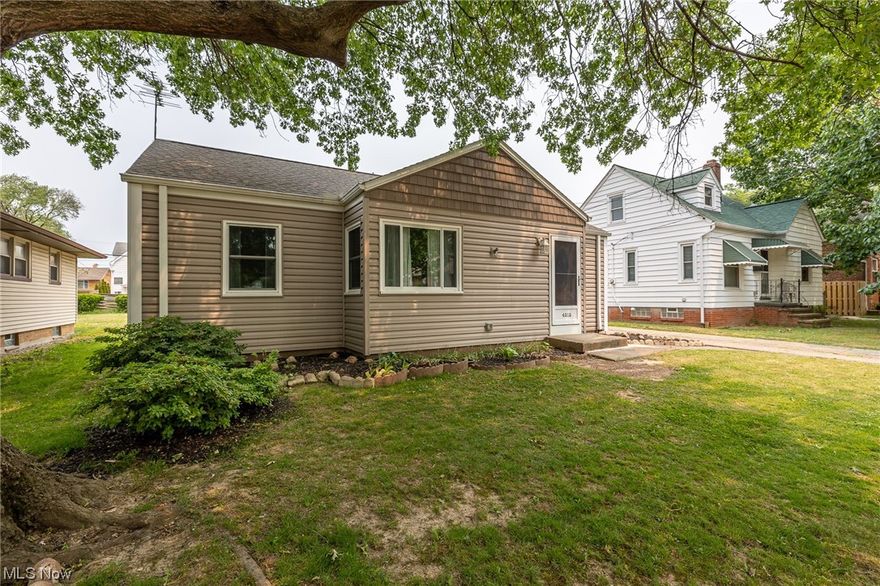 Welcome home! This charming 3-bedroom, 1-bathroom ranch-style home is nestled in the heart of Old Brooklyn, OH! Boasting updates and showcasing beautiful hardwood floors, this cozy residence offers a comfortable and inviting living space spanning less than 1000 square feet. Freshly painted throughout and updates galore. One of the highlights of this property is its expansive backyard. Stepping through the back door, you're greeted by a sizable outdoor space that provides endless opportunities for relaxation, play, and entertaining.
Located in the highly sought-after Old Brooklyn neighborhood, this home enjoys the convenience of nearby amenities, including parks, schools, shopping centers, and a variety of dining options. Commuting is a breeze with easy access to major highways and public transportation.