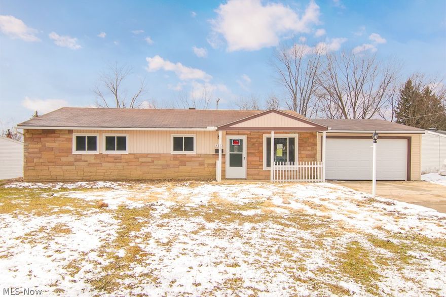 First time on the MLS, only the second owner AND extremely low property taxes!!!! Take a look at this stunning renovation of this Bedford Heights ranch with one car attached garage. There has been a lot of upgrades done to this home and at this price with the low taxes, mortgage payments could be a lot less than other comparable homes in the area. This is an absolute must see, don't wait. Schedule your appointment today!!!!