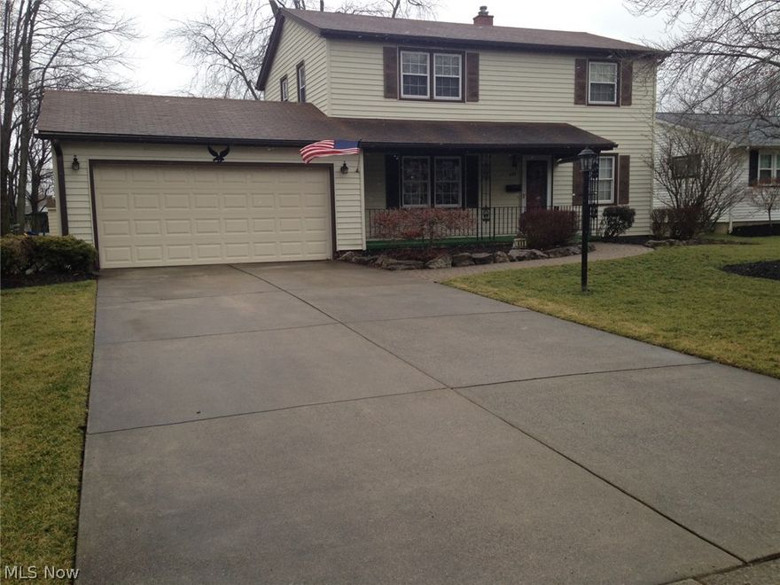 This home is in fantastic shape.  Windows in family room, 1 1/2 years old, rest of windows (tilt-in & removable, about 10 yrs old).  All stainless steel appliances 1 1/2 yrs. old.  Fireplace in eat-in kitchen, redone in 2010. Glass block windows in basement.  Roof 8-10 yrs. old.  HW floors under carpeting.
