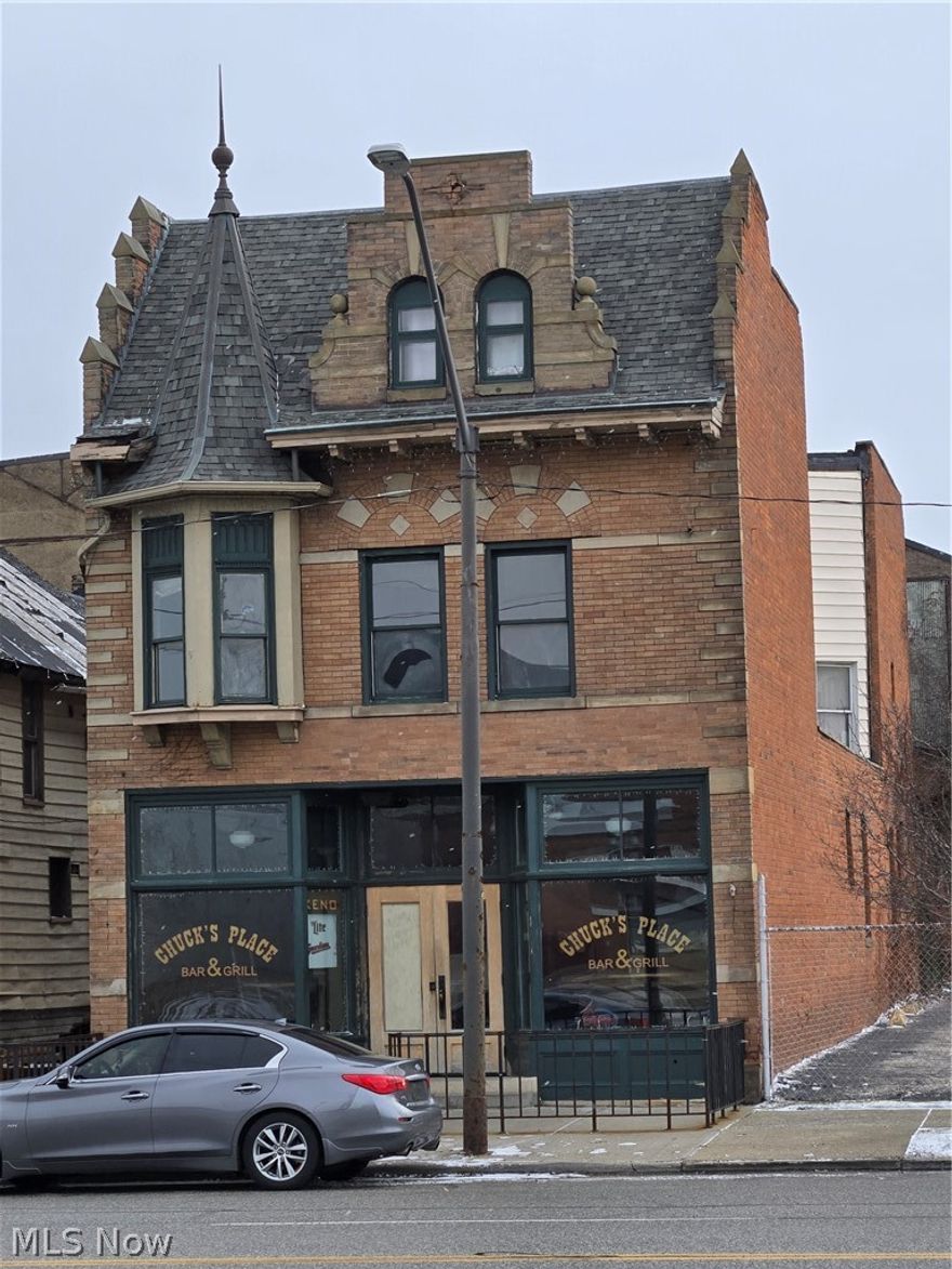 Presenting a unique and historically significant investment opportunity at 3830 St. Clair Ave., located in the heart of Cleveland's revitalized St. Clair - Superior district. This striking property boasts classic Victorian-style architecture, a testament to the area's rich past, and offers a compelling mix of commercial and residential space.  The building was originally constructed in the year 1890, standing as an enduring example of late 19th-century design. Its Victorian architectural style is a key feature, lending the property considerable curb appeal and a unique identity within the neighborhood. The property is deeply rooted in the history of the St. Clair - Superior area, a district currently undergoing significant positive change and renewed investment.  This substantial structure encompasses a total of 4,959 square feet of usable space, meticulously divided to maximize potential income and utility.