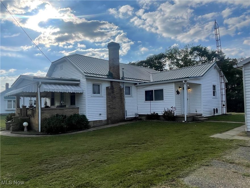 Welcome to your Serene Escape!  This delightful 3 Bedroom 1 Bathroom home located outside of town. Enjoy the peace and privacy of rural living while still being within easy reach of nearby amenities!  Home features newer metal roof, siding, hot water tank & flooring !  Don't miss this opportunity to make this charming home your own!