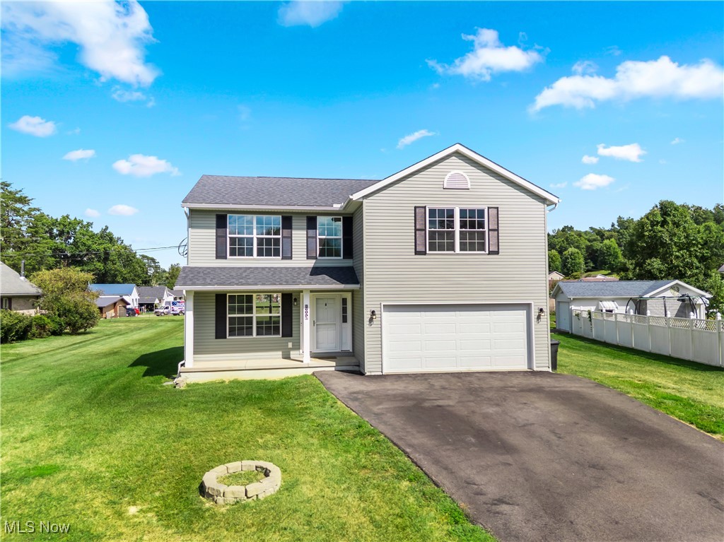 Welcome to this stunning two-story home offering modern comfort and timeless style on a spacious ½-acre lot. Built in 2022, this property is truly move-in ready and located in one of the areas most sought-after neighborhoods.
Inside, you'll find 4 bedrooms, 2.5 baths, and thoughtfully designed living spaces. The main floor features commercial-grade LVP flooring for durability and style, while the staircase has beautiful red oak flooring. The open layout creates a warm, inviting atmosphere perfect for both daily living and entertaining.
The kitchen flows seamlessly into the living and dining areas, complete with granite countertops and a walk in pantry while the finished two-car garage provides convenience and extra storage.
The basement includes a built-in egress window for safety and potential future finishing options.
Upstairs, two bedrooms each feature walk-in closets, a third bedroom offers two large closets, and the luxurious master suite boasts two walk-in closets and a large master bath complete with a garden tub and separate shower.
The house was built with a 10 year structural warranty, which is transferable to the new owner. With modern construction, quality finishes, and a location that can't be beat, this home offers the perfect blend of comfort, safety, and style.
Owner installed supports to build a deck in the backyard but didn't complete the deck. They can leave the supports there if the new owner would like to build a deck, or they are willing to remove them.
Don't miss your chance to make this beautiful property your forever home!