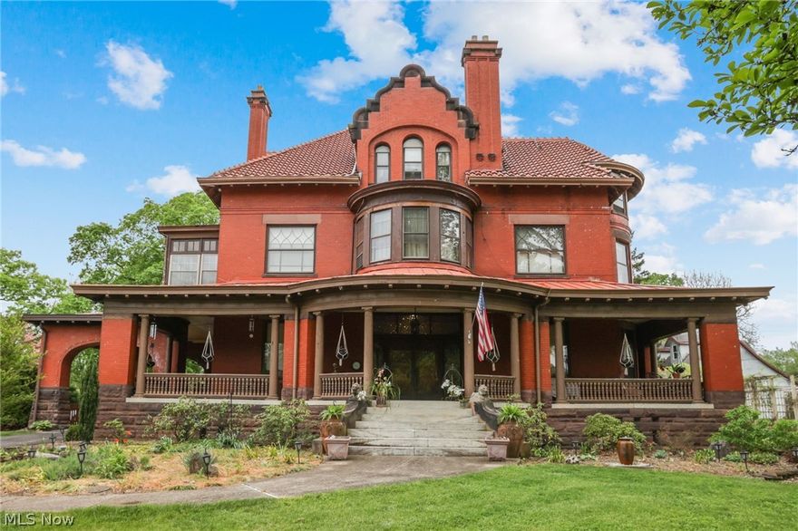 Step into history with this incredible estate! Built in 1905 by David Swisher, the visionary behind Swisher Sweet Cigars, this majestic mansion stands proudly on Hudson's Historical Avenue. The main floor features two cozy sitting rooms adorned with original fireplaces and exquisite crown molding, a splendid dining room, and a convenient butler's pantry linking the dining area to the kitchen. Upstairs, discover a charming seating area, four bedrooms including a Owner's suite, another full bath, and a delightful solarium perfect for any plant enthusiast. The third floor, originally the ballroom, has been transformed into additional living space. Don't miss the full basement with a unique shooting range—a true must-see for those seeking a blend of history and​​‌​​​​‌​‌​​​‌‌​​​‌‌‌​​‌​​‌‌​​​​ elegance!!