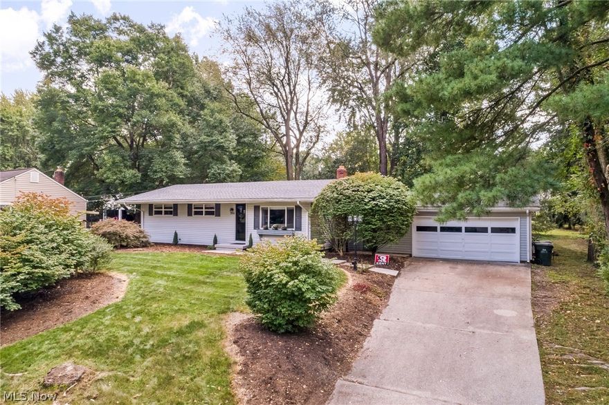 This lovingly maintained 3BD/1BA ranch home is tucked away on a double lot one block from Main Street on Kent’s west side. Upon entering the home, you’ll notice the warmth of the newly refinished wood floors that flow throughout the open main level. The eat-in kitchen was remodeled in 2003 and features laminate flooring and plentiful cabinets and provides easy and weather-free access to the 2-car garage through the tidy breezeway! Enjoy one-level living with a convenient, spacious, and bright first-floor laundry – no more trekking up and down steps! In addition to providing loads of extra room for storage, the full dry and clean basement could easily be finished for additional living space, and has been plumbed for a shower. The owners have made most of the major updates for you already: Roof (2021), hot water tank (2020), Furnace (2016), bathroom remodel (2014), and windows, electric panel, siding, and gutters and downspouts (2003). All that’s left to do is move right in! Centrally an