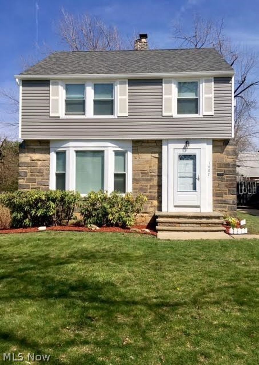 Amazing opportunity!!! Move in ready! Fantastic newly updated 3 bedroom colonial!  Beautiful dark wood floors and new windows throughout the home!  All new wood trim and crown molding! Gorgeous stone wall in the living room with built in shelves.  Brand new kitchen featuring marble tile, upgraded soft close solid wood cabinets, granite counter-top and new stainless steel appliances!  Updated electric and plumbing along with a brand new hot water heater. Large finished basement room can be used as a rec room, office or multi purpose. Brand new roof, gutters and vinyl siding!! Sit outside on your back deck in the summer on the first or second floor! Features a 2 car garage along with a nice size shed for plenty of storage!  Excellent location close to all your shopping needs!  Don't delay... this one won't last long!