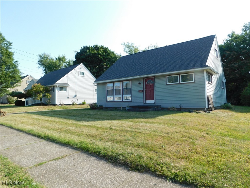 Come and take a peek at this cute bungalow! You will love the location, dead-end street, sidewalks and street lights included! Two bedrooms and a full bath occupy the main floor with a huge additional bedroom upstairs plus a bonus room. The kitchen offers stainless appliances with a double sink. SOO many windows help to create a warm and cozy feeling throughout the home. Bonus: new roof 2023 updated electrical box and most newer windows this is a must see. Add your own special touches and have a darling home for the holidays!