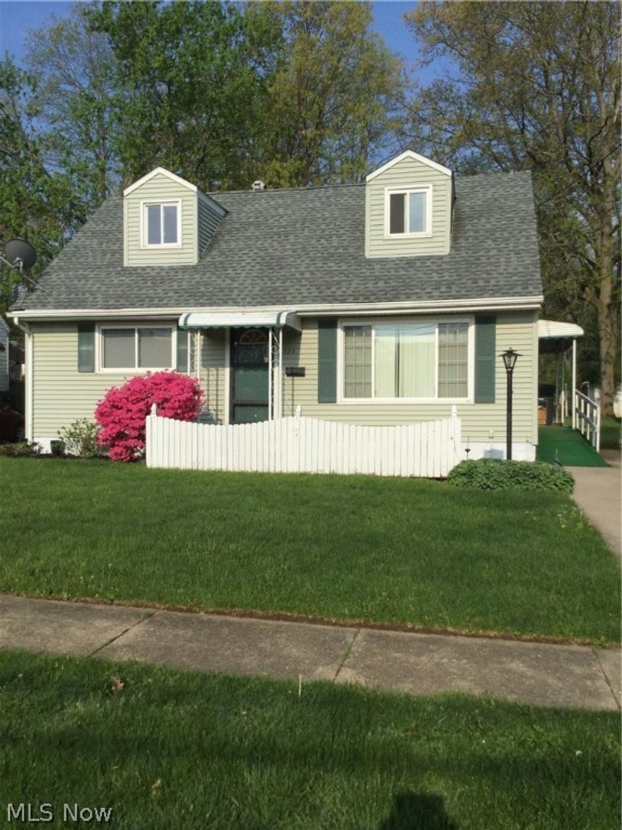 Move In Ready 4 Bedroom, 2 full Bath Cape In Ellet. New Dishwasher, Disposal, Carpet, Kitchen floor and Counter Tops. Fresh Neutral Paint Throughout. Waterproofed Basement With Carpeted Family room, Extra Room and Bathroom. Handicap Ramp At Side Door.
