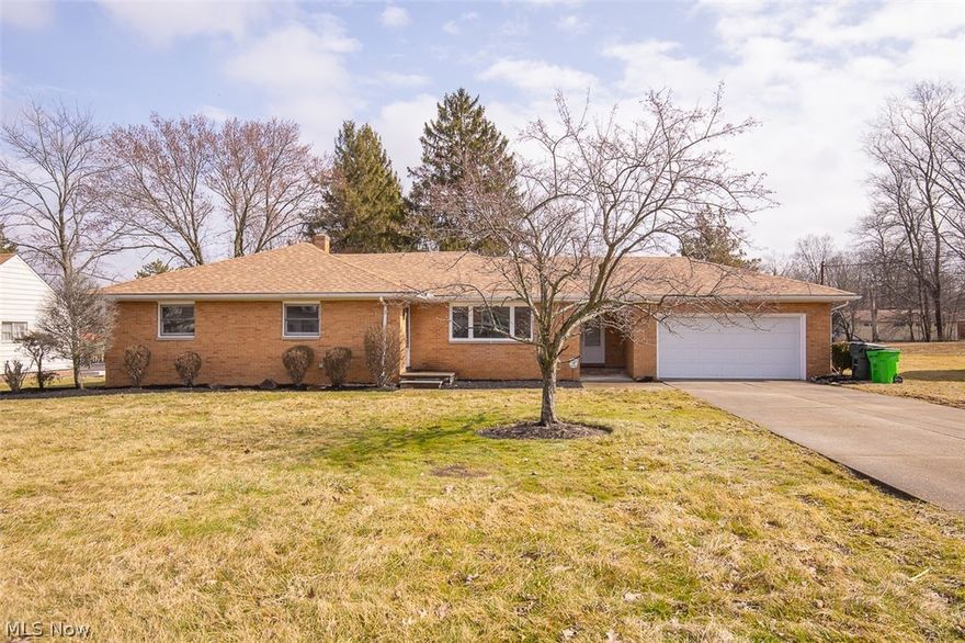 Beautifully renovated all-brick ranch located in Bedford Heights offering over 3,000 square feet of finished living space including a  finished basement. This spacious home features 3 bedrooms and 2.5 baths, including three beautifully remodeled bathrooms.
The completely remodeled kitchen is a standout with quartz countertops, stainless steel appliances, a breakfast bar, and modern lighting, opening to a comfortable eat-in area with access to a nice deck—perfect for relaxing or entertaining. The home has been refreshed throughout with new flooring, fresh paint, and updated lighting, creating a clean, modern feel from top to bottom.
The finished basement nearly doubles the living space, offering a large recreation area, additional storage, and a separate workshop/storage room—ideal for hobbies or organization.
Situated on a nearly 2/3 acre lot, the property also includes a 2-car attached garage, storage shed, and plenty of outdoor space to enjoy. Additional updates include a newer furnace and hot water tank, providing peace of mind for years to come.
For added buyer confidence, the purchase includes a one-year home warranty. This move-in-ready home offers the perfect combination of space, modern updates, and a convenient location near local amenities. Schedule your tour of this lovely place ASAP!