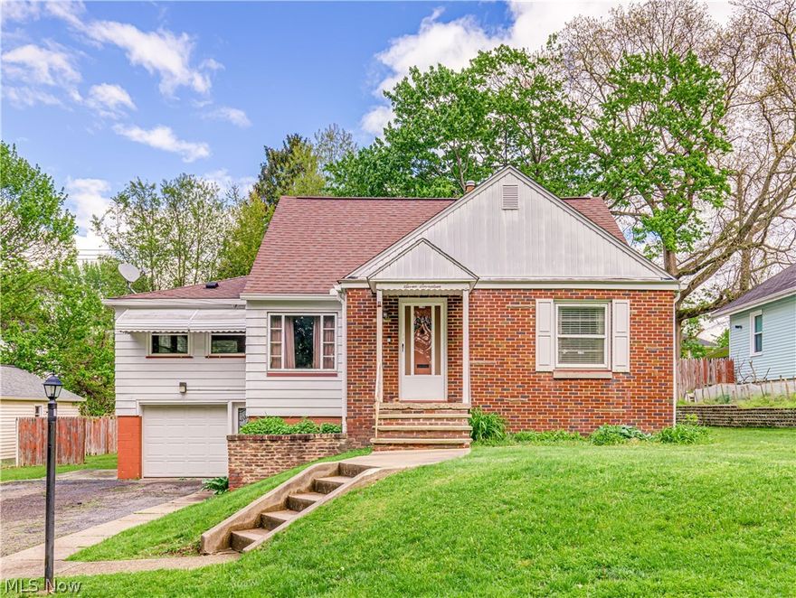 This incredible Cape style home is located on a dead end street and on a double lot! The spacious main level features a large living(carpet replaced 2022) connected to the completely renovated kitchen and dining area. Kitchen has been remodeled to include rich cabinetry, stone countertops, tile backsplash and coffee bar with pantry storage! All appliances stay! A large family room is located off of the kitchen adding plenty of room to spread out and entertain! Two sizable bedrooms and a full bathroom complete this first floor. Second floor boasts a large bedroom with walk- in closet and half bathroom! A bonus room, previously used as an office, completes the second level. Lower level boasts large mudroom with access to the attached garage. A laundry room and ample storage. The recreation room boasts a second kitchen, Bar top, serving station and Full bathroom! The fenced in back yard offers 2 storage sheds, a covered patio and ample privacy! Call today and make this incredible property yours!