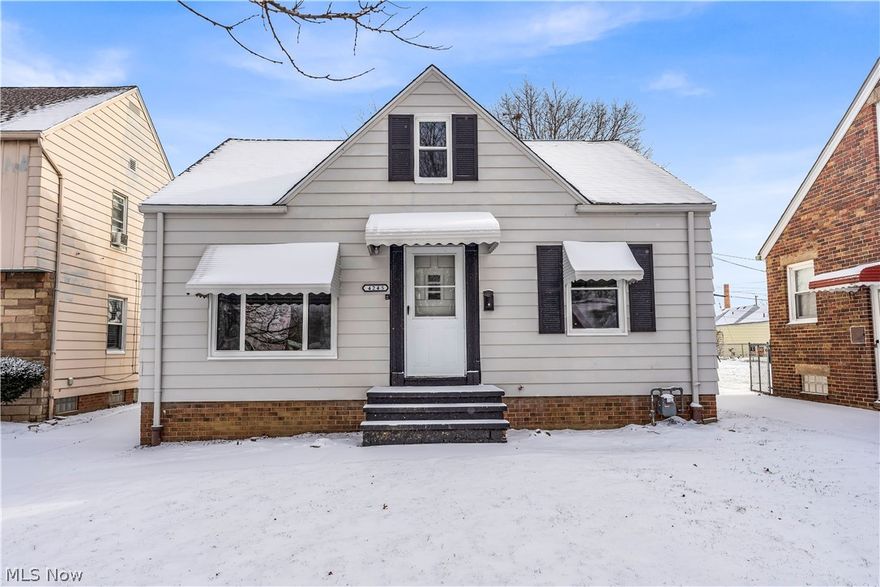 This lovely single-family home has plenty to offer! Enter into the freshly painting interior with new vinyl windows throughout! The living room features luxury vinyl plank flooring that continues throughout the first floor! The living room has large picture windows overlooking the front yard allowing for tons of natural light! Continue through to the updated eat-in kitchen! The kitchen features granite countertops, a stainless-steel double sink, new dishwasher and offers an electric stove hookup! There are sliding glass doors giving you access to the back patio from the kitchen! Down the hall you will find 2 bedrooms both featuring overhead lighting, closet space and large windows allowing for natural light to flow in! The first-floor bathroom has been updated and features a tub/shower combination! Upstairs you will find an incredibly spacious bedroom featuring plush carpeting, vaulted ceilings and built-in storage! The partially finished basement is perfect for a rec room, playroom or additional living space! There is a separate laundry area with electric dryer hookup and plenty of space for storage! This home has a new furnace and new hot water tank! The electrical system has been updated and new fixtures have been put in throughout the home! Outside you will find a new roof on the house and garage! There is a detached 1-car garage and patio in the back of the house! With easy highway access, this is near food, shopping and public amenities! This won't last long! Schedule a showing to see it for yourself! 
**Back to market due to previous buyer’s financing.**