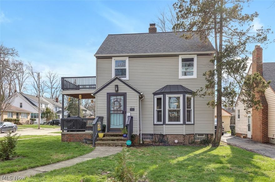 Welcome to this charming 3-bedroom colonial located in the heart of Euclid! Situated on Glenridge Rd, this well-maintained property offers a perfect blend of comfort, convenience, and scenic surroundings. This home is uniquely positioned facing Euclid Creek Reservation, providing peaceful views and easy access to nature right outside your front door. Step inside to find a warm and inviting layout filled with natural light pouring through a beautiful bay front window, along with brand-new windows (2026) throughout and updated bathroom (2026) that adds a fresh, modern touch, making this home truly move-in ready. Stainless steel appliances stay. This home has plenty of room for family, guests, or even a home office. Additional updates include a new garage door, adding both curb appeal and convenience. Conveniently located near local attractions such as Euclid Beach Park, Sims Park, and just minutes from Lake Erie, this home offers the perfect balance of outdoor recreation and everyday convenience. Shopping, dining, and major highways are also just a short drive away. Don’t miss your chance to own this beautifully updated home with scenic surroundings—schedule your private showing today!