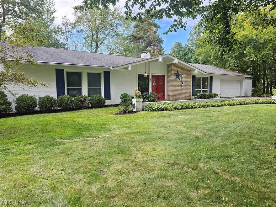 Waiting for the Perfect Ranch Home in Lovely Mayfield Village? Look No Further! Featuring a 2000+ Sq Ft 3 Bedroom, 2.5 Bath Ranch with Everything You Need to Live the Good Life! A Remarkable Amount of Updates Adorn this Home Including:  NEW ROOF to be Installed (2023), New 100amp Electric Service (2020), New Luxury Vinyl Plank Flooring (2020), Full Master Bathroom Renovation (2020), Whole House Humidifier (2022), New Central Air (2022), Many New Vinyl Windows (2022), New Sunroom Sliding Door (2022), New Hot Water Tank (2022), New Carpet (2023), Updated Kithchen Lighting (2023), Fiber Optic Service (2023)....& SO MUCH More! Walking into the Front Door You are Greeted with Beautiful Slate Flooring in the Foyer Inviting Further Exploration. Large Family Room Opens to the Updated Kitchen where ALL Appliances Stay! One Floor Living Includes a Convenient 2 Car Attached Garage with Opener & ADA Accessible Ramp. Laundry, Half Bath, Bonus Room & Pantry Storage Reside Just Behind the Kitchen. HUGE Living Room with Adjacent Dining Room are Warm & Feature a Gorgeous Fireplace! Walk Out into the Beautiful Rear Enclosure with Sight Lines to the Gorgeous Back Yard with Brick Patio & Extra Storage Shed!  Bedrooms are all Generous Size w/ the Master Bedroom Being LARGE & Complete with FULLY UPDATED On Suite Master Bath with Loads of Closet Space! Backyard is an Absolute Treat with Plenty of Room for Fun yet w/ Great Privacy! Make this Amazing Home Yours... Opportunity Rarely Knocks Twice!