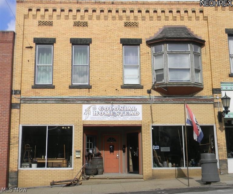 Great opportunity in Historic Downtown Millersburg. This property includes 2 store fronts and a gorgeous loft apartment. Long term tenants, fully occupied. The loft apartment has 2400 sq ft with 12' ceilings, 2 bedroom 2 bath. A local craftsman occupies the retail area of the building. Tenants pay their own utilities.