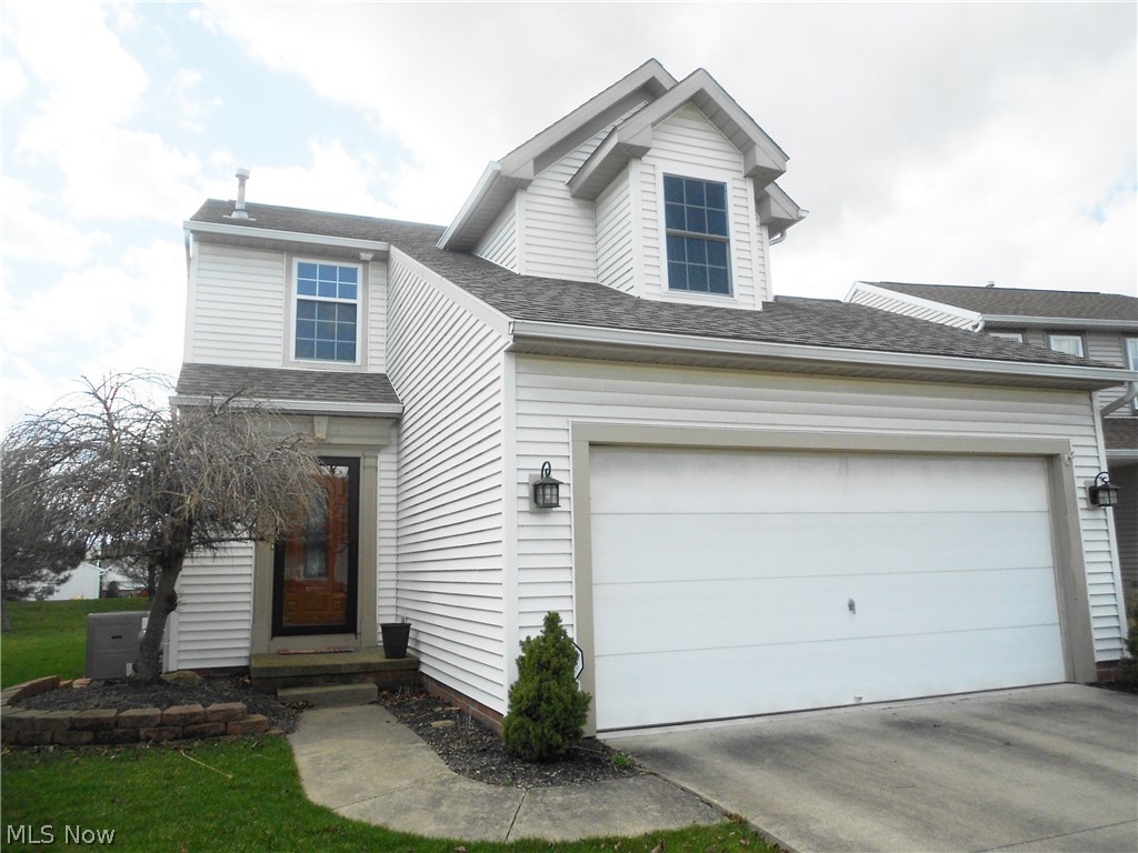 Welcome to this meticulous and beautiful home in Coventry Crossing. The open floor plan offers 3 bedrooms and 2.5 baths. A striking kitchen opens to the great room and features stainless steel appliances (French door refrigerator new 2014), granite countertops (2015), stylish backsplash (2016), plus sliders to a nice deck and private backyard. Upstairs you'll find two bedrooms plus a master suite with both a walk-in closet and an additional closet for plenty of storage. A second floor laundry adds to your convenience. The full unfinished basement is clean and just waiting for you to make it your own. This home has many updates including a newer roof (2010), A/C (2009), bedroom windows, and many finishing touches, see attached. Don't miss this immaculate move-in ready home!