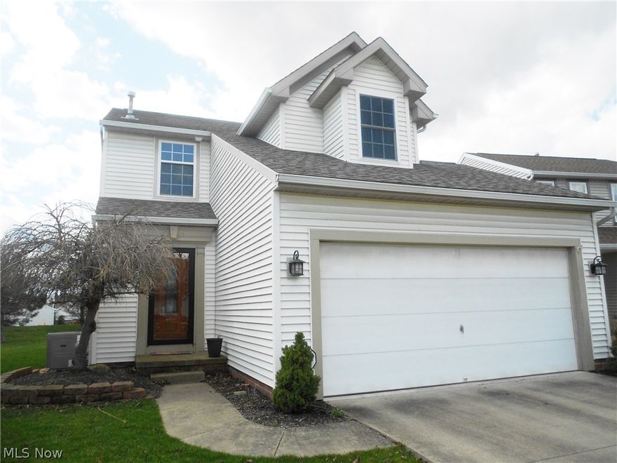 Welcome to this meticulous and beautiful home in Coventry Crossing.  The open floor plan offers 3 bedrooms and 2.5 baths.  A striking kitchen opens to the great room and features stainless steel appliances (French door refrigerator new 2014), granite countertops (2015), stylish backsplash (2016), plus sliders to a nice deck and private backyard.  Upstairs you'll find two bedrooms plus a master suite with both a walk-in closet and an additional closet for plenty of storage.  A second floor laundry adds to your convenience.  The full unfinished basement is clean and just waiting for you to make it your own.  This home has many updates including a newer roof (2010), A/C (2009), bedroom windows, and many finishing touches, see attached.  Don't miss this immaculate move-in ready home!