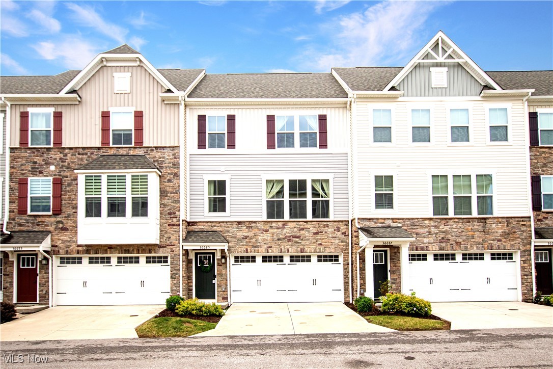 Welcome to 36685 Barrel Trace, a beautifully maintained home nestled in the quiet, upscale community of Concord
Village in the heart of Avon. This spacious property offers comfort, quality, and timeless style with thoughtful details
throughout. Step inside to find a bright, open floor plan featuring a welcoming great room with soaring ceilings and
abundant natural light. The gourmet kitchen is ideal for both everyday living and entertaining, complete with stainless steel
appliances, a center island, and custom cabinetry. The primary suite is located on the third floor and offers a serene
retreat with a spa-like bath and generous closet space. Two additional bedrooms offer comfort and flexibility for family or
guests, along with a versatile first floor bonus area perfect for an office, family room or playroom. Enjoy outdoor living on
the private patio, with a beautifully landscaped yard providing the perfect backdrop for relaxation or gatherings. Ideally
located near Avon’s top-rated schools, shopping, restaurants, and easy highway access, this home is a must-see and
priced to sell fast! Schedule your private tour of 36685 Barrel Trace today!