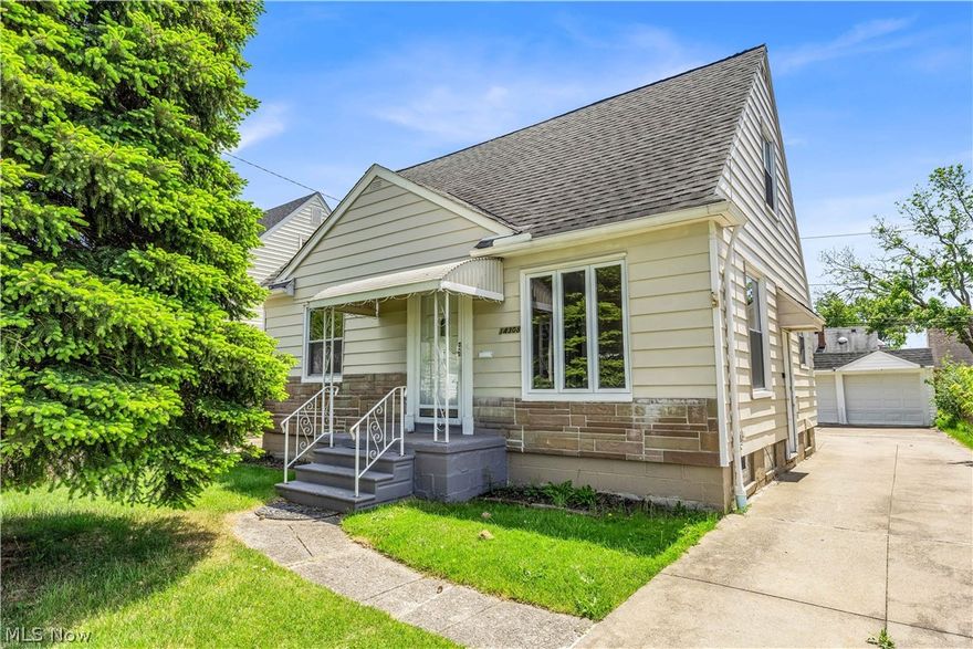 Tenant occupied investment property. Cape cod home with 3 bedrooms, 2 bath, partially finished basement and detached 2-car garage. Professional property management in place and willing to stay on.