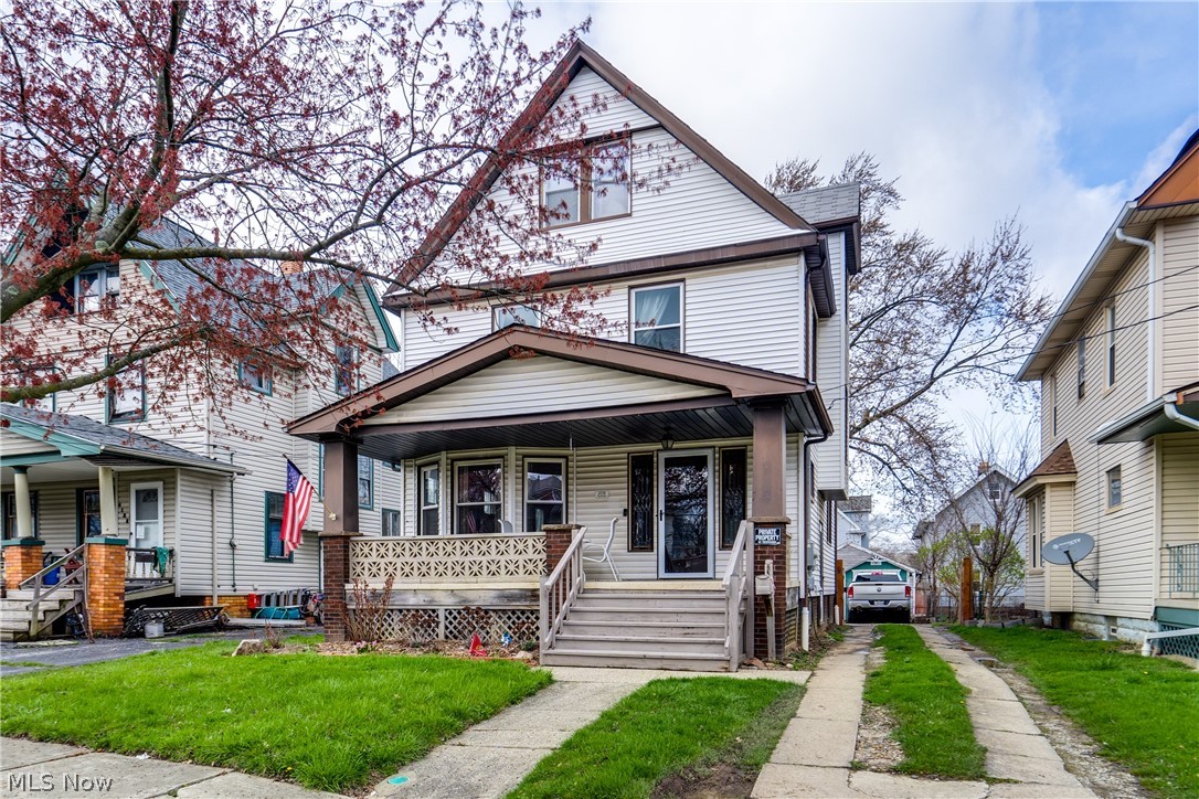 Welcome Home to This 4 Bedroom Colonial Located in the Heart of the Old Brooklyn Area, Natural Woodwork Throughout the Living
Room and Dining Room, Built-in Shelving and Wood Columns Which Will Even Impress Your Parents. Spacious Kitchen with Stainless Steel Appliances, Including Microwave, Refrigerator, Stove and Dishwasher. Full Basement with Plenty of Space to Create Your Own Living Area. The Second Floor Features 4 Nice Sized Bedroom and a Full Bathroom. The Attic Can Also Be Finished for additional Living Space. Furnace 2017, Hot Water Tank 2007, All Windows Have Been Replaced with Vinyl Windows.