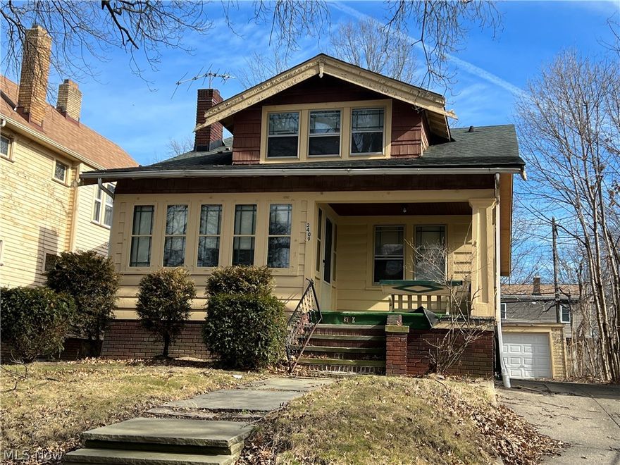 Welcome to 3409 W 131st St! This four bedroom, three bathroom colonial is looking for the right investor, contractor or handy homeowner to give this home the update it deserves. Hardwood floors throughout most of the home. Lots of unique features and plenty of space to make changes as you want! Great project for someone with grand ideas.