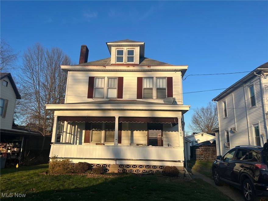 Welcome to 1109 33rd St. This home offers beautiful original hard wood floors and wood work throughout this spacious home. The first floor also offers a large add on that could be used as the main level master suit with it own full bath or a large family room. You will also find 3 good size bedrooms and a full bath on the second level with very spacious closets and a large walkup attic. With some love and your own personal touches this home could be beautiful again. This home also sits on a very large flat double lot with room for a pool or just your own oasis. Schedule your own private tour today while it last.
