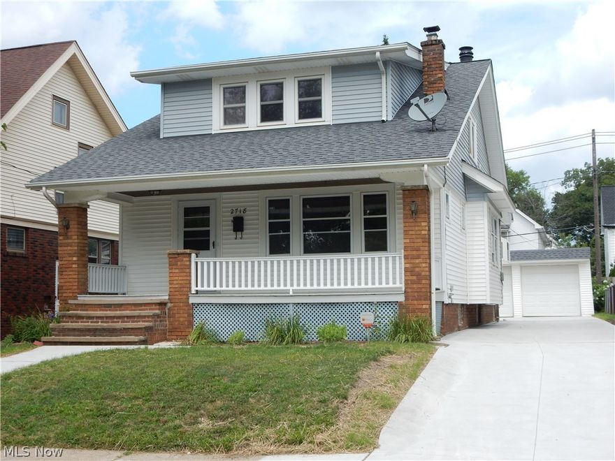 Large 4 bedroom, 3 full bath Western Bungalow steps from Lowe Park!  Gleaming wood floors, granite counters in eat-in kitchen, dining room with built-ins, fireplace in living room, large master suite with full bath and wood burning fireplace that could also be a family room, updated electrical, new driveway, two car garage.  This is a must see: great street, great location, great house!  Enjoy the new businesses opening up in the neighborhood such as Metropolitan, Old Brooklyn Cheese, Coffee Coffee Coffee, Lilly Chocolates, Vino Veritas Cellars not to mention Honey Hut!  Minutes to downtown, University Circle, Tremont, Ohio City and Gordon Square. Easy access to all points in Northeast Ohio via I-480 and great public transportation.