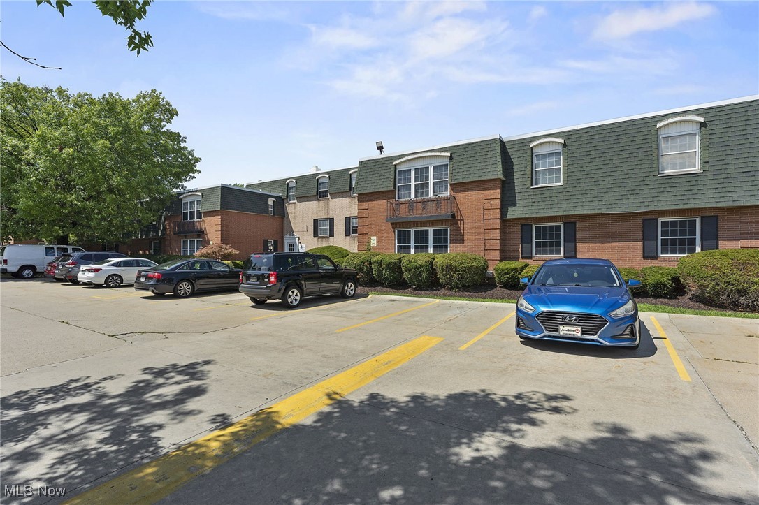 Welcome to Carriage Court! Don't miss out on this unique opportunity to own this 2 bedroom 1 full and 1 half bath condo, spacious living area, designated dining room area plus an eat in kitchen. All appliances stay. Newer flooring throughout and loads of natural light. Enjoy an efficient lifestyle while only paying for electricity and internet. Great investment property potential. Location is unmatched with close proximity to shopping, restaurants, easy access to highways and only minutes to Cleveland Hopkins Airport!