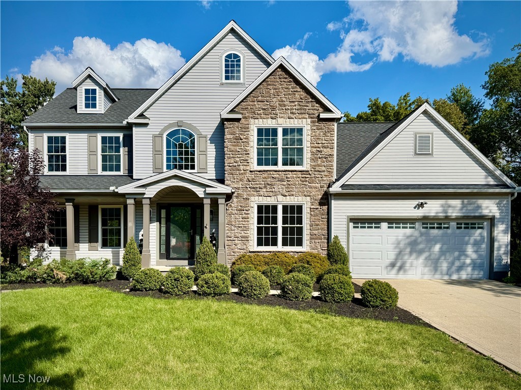 Welcome to 814 Continental Drive. This spacious and move-in ready colonial offers 4 bedrooms, 3 full baths, and numerous updates throughout. Located within the Medina City School District, this home features a bright eat-in kitchen, a large formal dining room, and a spacious family room with a gas fireplace, perfect for everyday living and entertaining. Upstairs, the primary suite offers vaulted ceilings, a walk-in closet, and a private en suite bath. The main level laundry room adds everyday convenience. The entire interior has been freshly painted, including walls, ceilings, trim, doors, and kitchen cabinets. Updated lighting throughout adds a modern touch. Step outside to enjoy a fully fenced backyard, back deck, and professional landscaping. Additional features include a 2019 furnace, attached garage, and a great location close to shopping, dining, and parks. Don't miss this beautifully maintained home in a sought-after neighborhood!