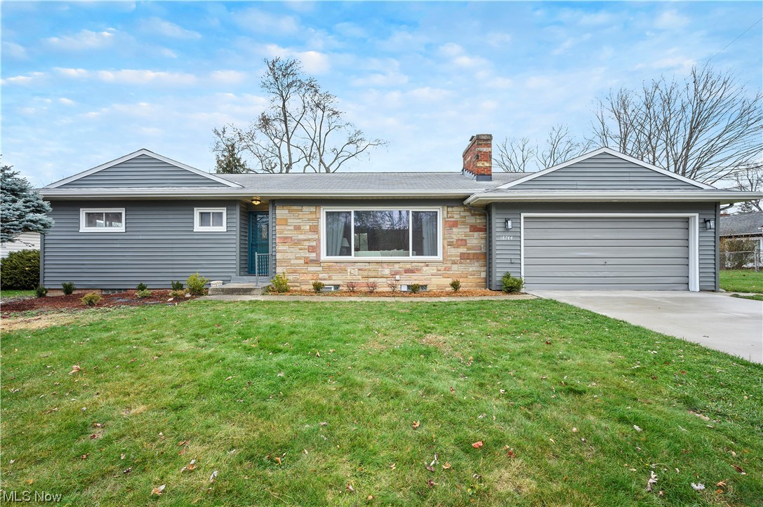 Welcome HOME to this beautifully renovated three bedroom, two and a half bath ranch in Rocky River!
There is new LVP flooring, dimmable recessed lighting & stylish light fixtures throughout, as well as a freshly painted interior; the living room is spacious and features a fireplace. Enjoy your backyard while sitting on your beautiful back porch with large tiles that add just the right touch of style.
The brand-new kitchen offers new stainless appliances, the new cabinets have full extension/soft close drawers and doors in a soft
shade of mushroom, the white veined quartz counters compliment a stylish off-white tiled backsplash. Your dining room connects off the kitchen for day-to-day use or for entertaining and dinner parties. All three bedrooms are on the main level and also have LVP flooring, fresh paint, new lighting, and all new doors. Both full bathrooms offer tile floors & showers while the main bathroom has dual sinks. There’s a finished basement
with new LVP, lighting, paint & more and could be used it as a recreation room, extra bedroom, an office or more. It's divided into two large spaces with plenty of storage & laundry connections. Final features include an attached two-car garage, freshly painted exterior all within a lovely dead-end street.
Located in Rocky River with quick access to the Cleveland Metroparks, highway ramps and many daily convenience and many shopping and dining options nearby. It’s a wonderful little neighborhood in a premier community! Be sure to look for the beautiful walk-through video or request it if you can’t find it online.