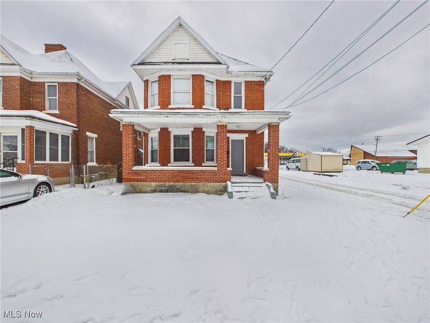 Charming two-story remodeled home offering 3 bedrooms and 1.5 baths, with the convenience of first-floor laundry. This home offers lots of character and grand charm, featuring a welcoming foyer, a nice living room, and a formal dining room perfect for everyday living or entertaining. High ceilings and natural light create a bright and inviting atmosphere throughout. The kitchen opens to a deck overlooking a fully fenced backyard, providing a great space for outdoor enjoyment. The seller is offering a flooring allowance for one of the bedrooms. Conveniently located close to shopping, dining, and everyday amenities.