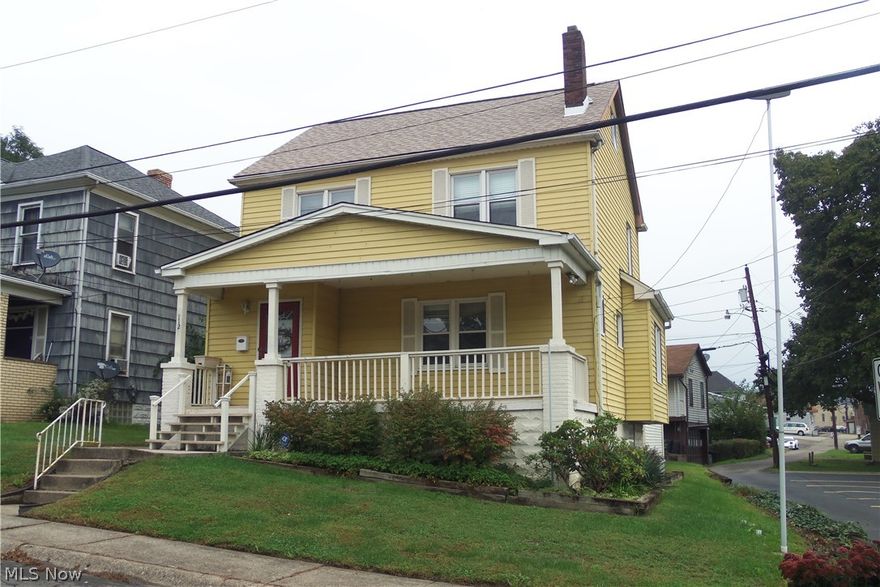 INVITING, ROOMY INTERIOR AND WITHIN WALKING DISTANCE TO CONVENIENCES!  Take a look at this spacious 2 bedroom home located in Downtown Weirton that won't bust the budget!  Living room, dining room, updated kitchen and remodeled bath.  Offers hardwood flooring, central air and a fantastic bonus of a huge 2 car detached garage with work space that is a must see!