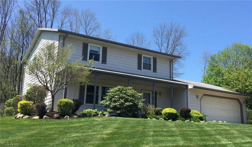 Welcome home to this well maintained colonial in the desirable Kellogg Park Estates.  The remodeled kitchen features new white cabinets and countertops.  A screened in back porch compliments the spacious and private half acre lot.  Features of this home include an eat in kitchen, family room with brick fireplace and wood beamed ceiling, formal living and dining room, 4 bedrooms and 2.5 baths.  A true family home perfect for entertaining!