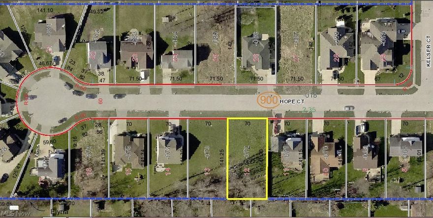 Wooded building lot in Midview School District. Just minutes from I-480/SR 10 in area of newer homes. Lot is fully improved with water, electric, gas and sewer at the street. Water tap paid for.