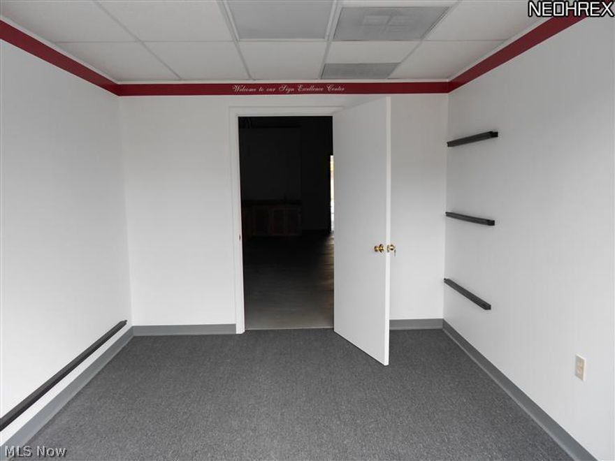 Unit #6082 is well suited for a business desiring extra office space. The warehouse has been split in half affording a bull pen area for cubicles. This area has A/C and a kitchenette. There is a lobby and a managers office. This space is ideal for a business requiring office space and some distribution/warehousing space. 3 Phase electric to unit.