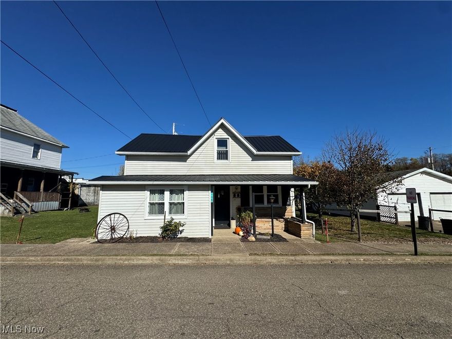 Welcome to 33618 Railroad St, Lewisville. This quaint home offers 1432 square feet with the master bedroom on the first floor and the second bedroom on the second floor. There could possibly be a third bedroom upstairs, however it is captured. Many, many updates over the last 10 years. A new HVAC system was installed in 2015. From 2020-2022 updates include: new windows, metal roof, updated kitchen and bathroom, carpet and flooring throughout (aside from the master bedroom- which sellers intend to redo as well), and updated electrical. Outside you will find the oversized 3 car 30'x40' garage. Retaining wall around the garage was installed in in 2022 and the roof was replaced this year (2024). This home offers a nice sized yard, perfect for entertaining. This property would make the perfect starter home, or a home for someone downsizing. Don't miss out on this one!
