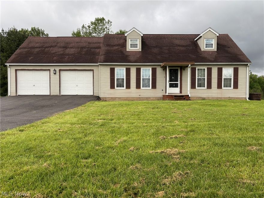 Find yourself driving to a lot of school events? This location is just minutes south of Meadowbrook High School, middle and elementary school campus. Enjoy fishing? The Seneca Lake Marina is 15 minutes away. With easy access to Rt 77 this 10 acres of gently rolling land offers plenty of convenience. An asphalt paved driveway, in excellent condition, leads you up to it. Its 2 car garage has a large paved parking apron in front. The size of this home is suprising. There are four bedrooms. Two bedrooms on the first floor, including the first floor master, with the other two large bedrooms on the second level. Features a roomy eat in kitchen with plenty of counter space. It is an estate. There are some items still in the property.