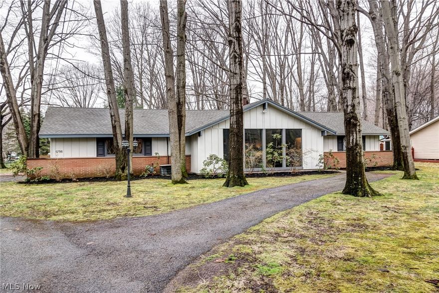 Come see this beautifully remodeled 4 bedroom, 2 full bath ranch home located on wooded lot.   Great open layout, eat in kitchen with lots of cabinets and counter space.  The living room has vaulted ceilings and fireplace.  Call and schedule your showing today!