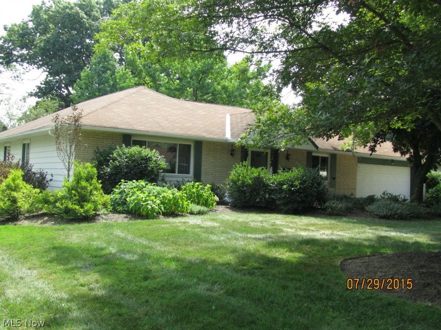 Fabulous 3 bedroom, 2 bath ranch with over 1600 sq. ft.  Low maintenance living, all on one floor. Many updates include: new windows 2008, added insulation in 2008, and updated electrical 2009. All appliances included.  Eat-in kitchen, plus a dining room. Family room with woodburning fireplace and also has sliding glass door that leads to back patio. Master bedroom has double closets and full bathroom. Sit on the front patio, enjoying the shade of the landscaped yard. Landscaping enhanced front & backyard 2012.   Extra storage in the 10x12 shed in the back yard. 2.5  attached car garage. See attached list of updates.  Enjoy living in your new home worry free with the Home Warranty being offered All offers must include pre approval letter.