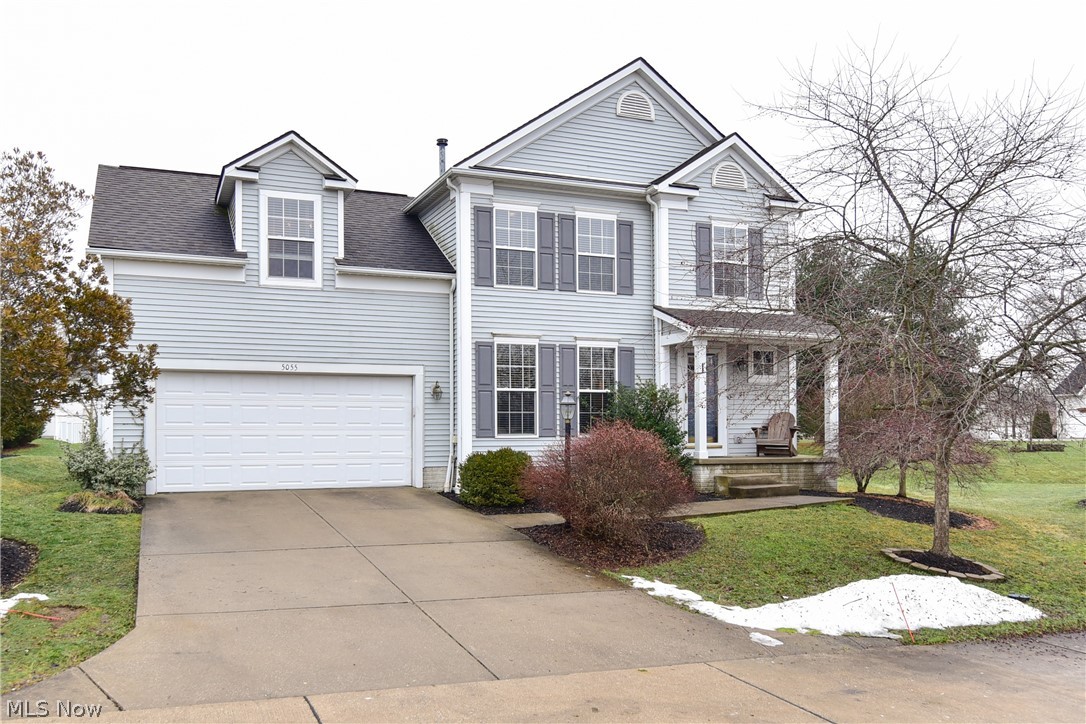 LOCATION, LOCATION, LOCATION! Don't wait to see this lovely 4 bedroom, 2 1/2 bath colonial with views of peaceful Darrow Lake. Situated on a cul-de-sac, you will love the floor plan! The great room is charming with rounded archways, gas burning fireplace, built-in’s and is open to the bright, eat-in kitchen with sliders to the nice deck and beautiful back yard with an unobstructed view of Darrow Lake. The welcoming foyer, dining room and powder room complete the 1st floor (the foyer & powder room features hardwood floors). The master bedroom offers full bath and walk-in closet. The other 3 bedrooms are good size with plenty of closet space & 3 of the bedrooms have views of the lake (in 1 bedroom, there's even an oversized window seat that could be used for a reading nook - imagine curling up to enjoy a good book and the view of the lake). The finished basement is designed with 2 separate spaces perfect for entertaining and relaxing. Updates include: Deck railing, kitchen si
