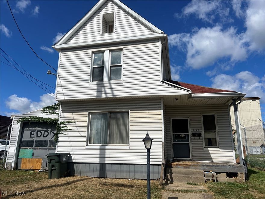 Looking for your winter project.  Come check out this 2 bedroom colonial near public transportation, local hospitals and freeway system.  Sold as-is.