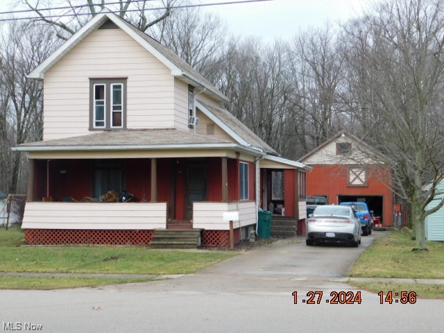 Looking for three bedroom one bath conventional style home with a detatched carriage style garage in Jefferson Village? Then this may be your home. The possabilities are endless and the half acre yard is perfect for a meriad of activities. This home has two spacious rooms upstairs and one on the main floor. Large eat in kitchen for the chef in you. There is a formal dinning room that is perfect for entertaining. This home will not disappoint and it is waiting for you to call it home. The boiler is three years old.