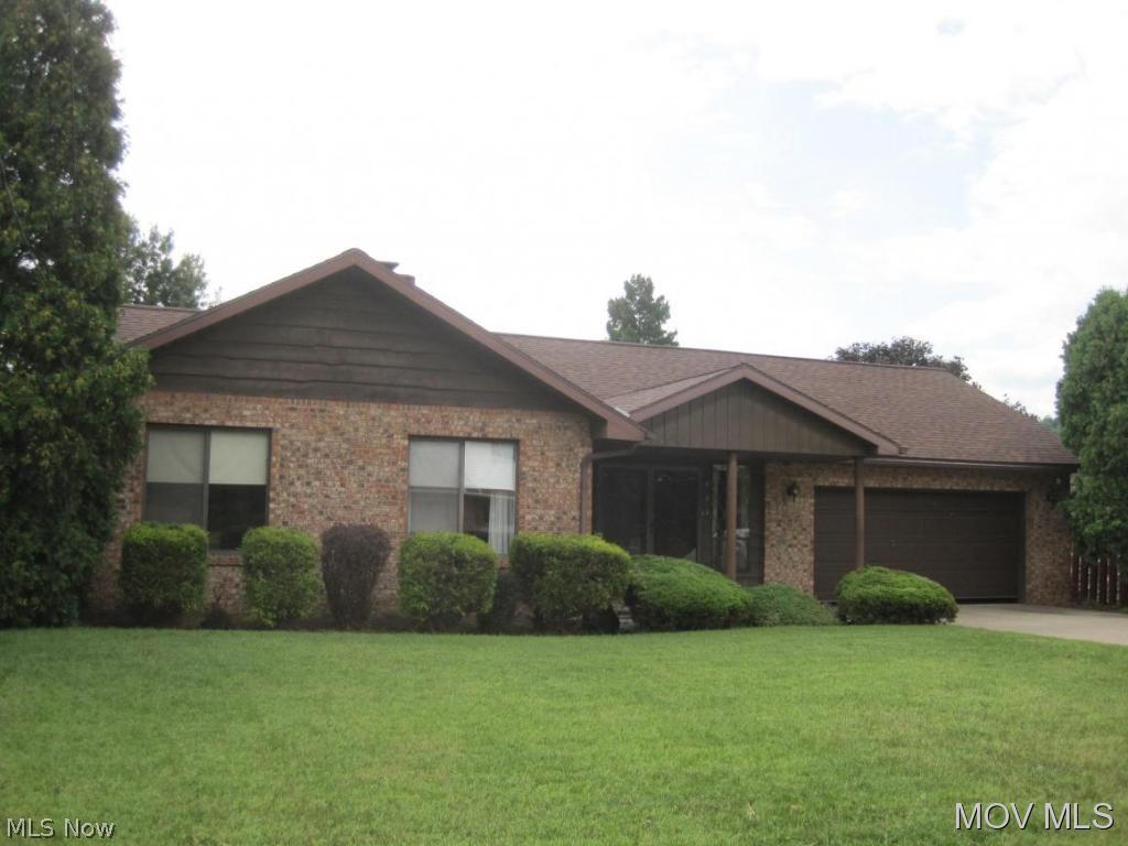 Fabulous home in a very nice neighborhood. Maintenance free brick with a covered front porch for relaxing. Vaulted and beamed ceiling in the spacious living room with a massive stone woodburning fireplace. Formal dining room, eat in kitchen with slider to huge covered patio and a level yard. Roof replaced in 2013, new furnace and A/C in 2006. Full unfinished basement ready for expansion and plumbed for bath. Double vanity in main bath. M723 Elem: Belpre Elementary School Elem/Bus: N JrHigh: Belpre Middle School JrHigh/Bus: N High: Belpre High School High/Bus: Y Fire: CIT Police: CTY PossFreeGas: N ;SQFT=Fin L1:1244, Fin Bsmt:0, Fin Above:1244, Fin Total:1244, Unfin Above:1244;GAR= 2 Car Att, Opener(s);PRKG= Off Street