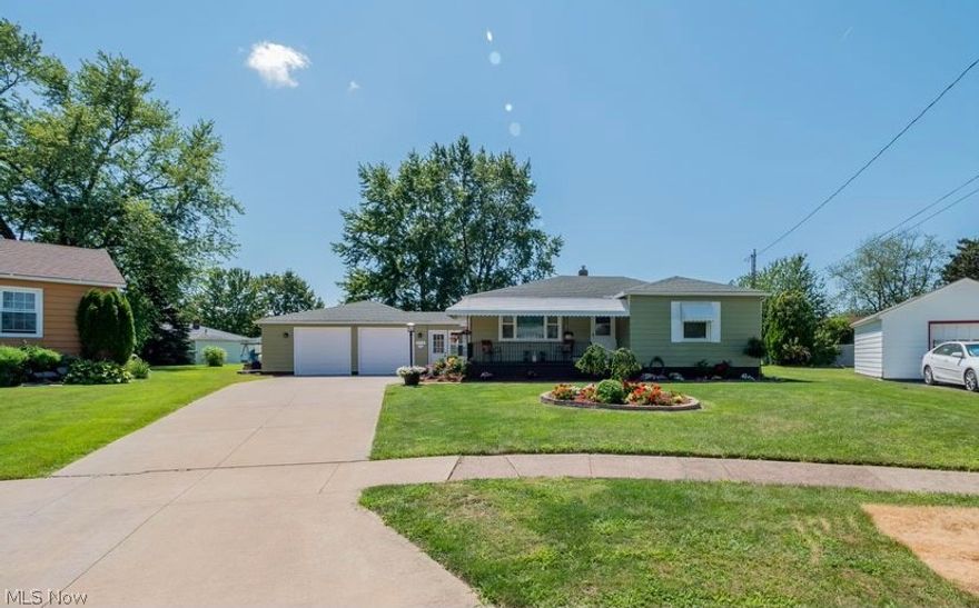 Lovingly maintained Ranch Home in a quiet cul-de-sac.  3 bedrooms and 2 full baths with an additional bedroom in the basement with a walk in closet.  This home has been very well taken care of by its owner. A lot of updates including new garage door opener.  Spacious backyard, full basement with a family/rec room and laundry.  Front porch to enjoy the afternoons with a ample front lawn.  2 car attached garage with a breezeway joining the home and the garage which could be used also as a mud room or a 4 season sunroom.