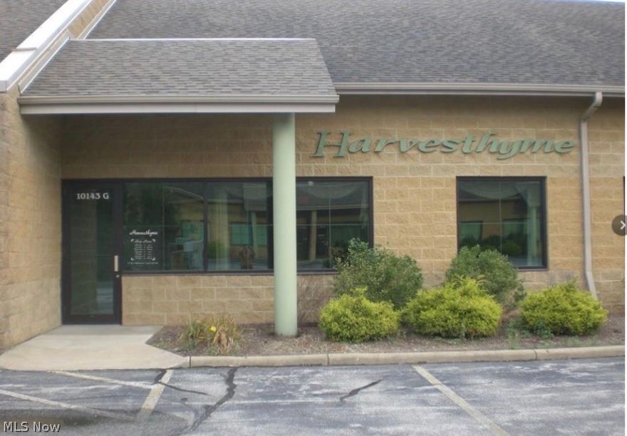 Versatile 1,800 SF flex office/warehouse condo in highly desirable North Royalton Business Park. Ideally positioned on Royalton Rd (Rt 82) with exceptional access to both I-77 and I-71, this mixed-use commercial space offers the ideal blend of professional office presence and efficient warehouse functionality.

The thoughtfully designed layout features a front-facing showroom or reception office, welcoming foyer entry, dedicated conference room/private offices, additional executive workspace, and a rear warehouse/storage bay with a 12’ overhead drive-in door for seamless loading and operational flow. The warehouse area includes built-in shelving, utility sink, and flexible storage capacity, making it ideal for contractors, distribution, light assembly, service businesses, medical supply, or e-commerce operations. A separate office suite includes a convenient kitchenette with sink, counter space, and room for a compact refrigerator, creating an ideal employee break area or secondary administrative hub. Additional features include a half bath, solid six-panel wood doors, ample parking, and low-maintenance condo ownership.

This is an exceptional opportunity for businesses seeking a turnkey flex space with client-facing offices, team collaboration space, and functional warehouse capability in one efficient footprint.