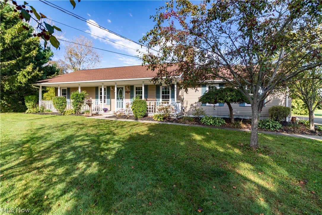 Country living in the city!!! Close to schools, restaraunts and shops in the the charming city of Amherst. Beautiful Ranch Home on 1.47 Acres! This home is on a culdesac with a gorgeous customized built in swimming pool. This property is abundant with flowering blossom trees in the spring, lovely Pines and fruit bearing trees. The pool motor was replaced in 2019 and liner in 2015. The Roof is just five years old with 3D Shingles and a Lifetime warranty. HVAC and Water Heater are just 7 yrs. old. The siding, windows and garage door opener were replaced within the last 5 years. The Kitchen appliances replaced within the last 5 years, washer, dryer are just 3 years old! This home is complete with a large front porch for relaxing and a large private backyard. This home has all the convenience of city living and the peacefulness of country living. Close to I-90. You don't want to miss this one!!