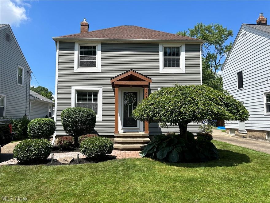 Are you ready to fall in love with your new home? Your new home is centralized in Cuyahoga Falls on a quiet, friendly street. This home has been cared for, as you will see during your showing. Within the last 10 years the roof has been replaced, new siding, newer windows, furnace, water heater and painted. New carpet was installed in the living room, stairs, and hallway. The private backyard is fully fenced in with a patio for entertaining or just a night at home. Don't hesitate, it won't be available for long. Kitchen appliances, washer and dryer are included.