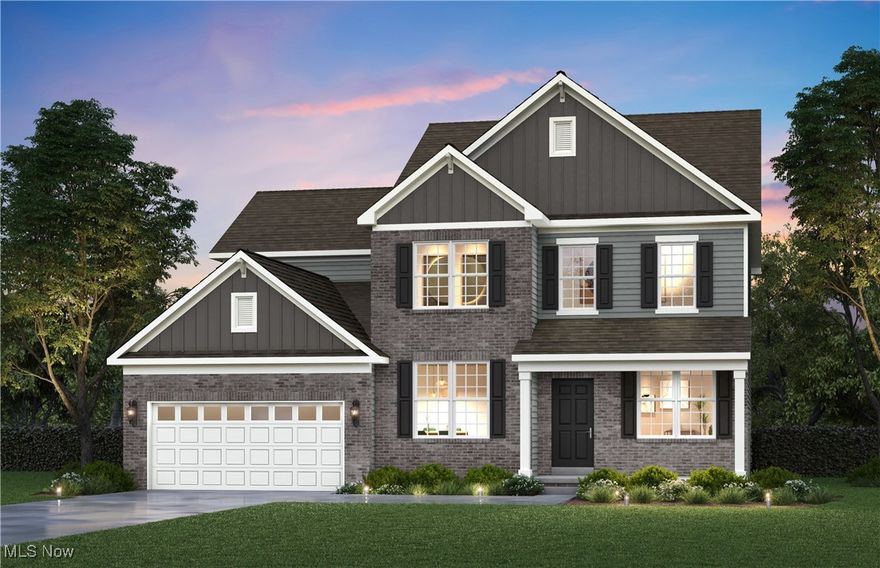 Fabulous Pulte built Riverton home sits on a 1/3-acre homesite in the Highlands of Sharon will be ready for you to move in this September. This 4-bedroom colonial features a flex room on the first floor and loft on the second floor to provide extra living spaces for work or relaxation. A spacious open gathering room connects to a café and well-equipped kitchen with large island and sink with window view. The famous Pulte Planning Center, located off the kitchen will capture clutter, provide a homework spot or extend entertaining space. The Primary Suite upstairs includes a large walk-in closet, tiled shower and double sinks. 3 other bedrooms, each with a walk-in closet, are in close proximity to the shared bathroom and upstairs laundry. The spacious two car garage also includes a tandem garage area for storage or workshop.