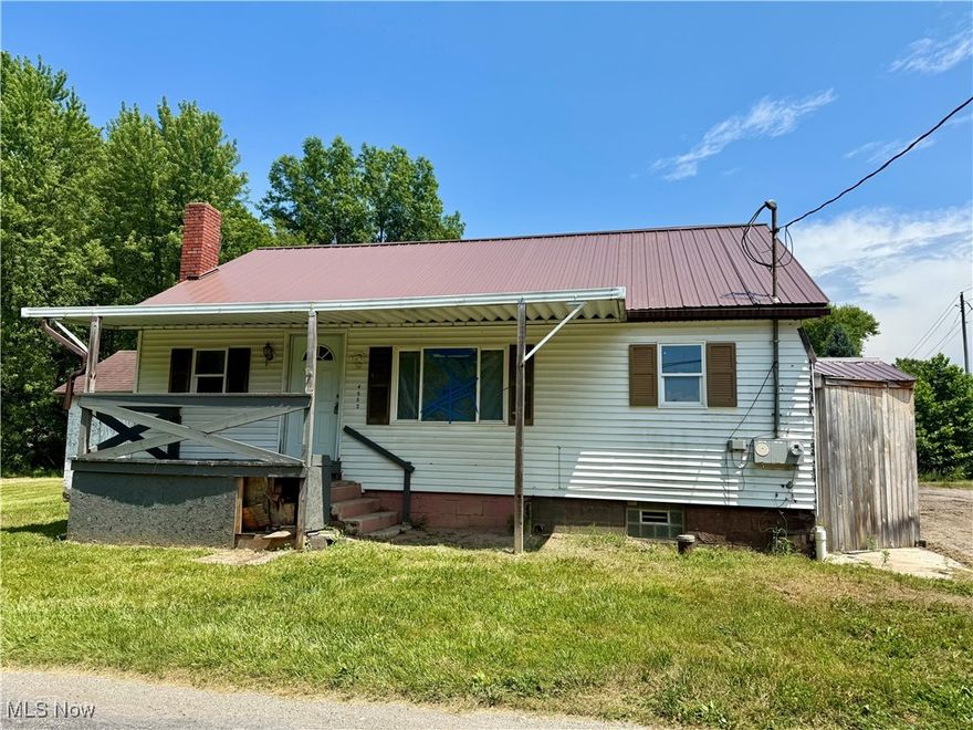 Investor special or dream home in the making. Welcome to this 3 bedroom, 1 bath ranch style home, which sits on five spacious lots, offering incredible potential and room to grow. Whether you’re looking for a flip, rental, or to create a cozy retreat, this property is your blank canvas. Located just minutes from downtown Newton falls, you’ll enjoy the charm of small town living and easy access to local shops, restaurants, parks, and more. Inside the home features a classic layout with great bones, ready for your vision and updates. The oversized yard offers endless possibilities, such as a detached garage, garden oasis, or even future development. Don’t miss your chance to bring this diamond in the rough back to life!