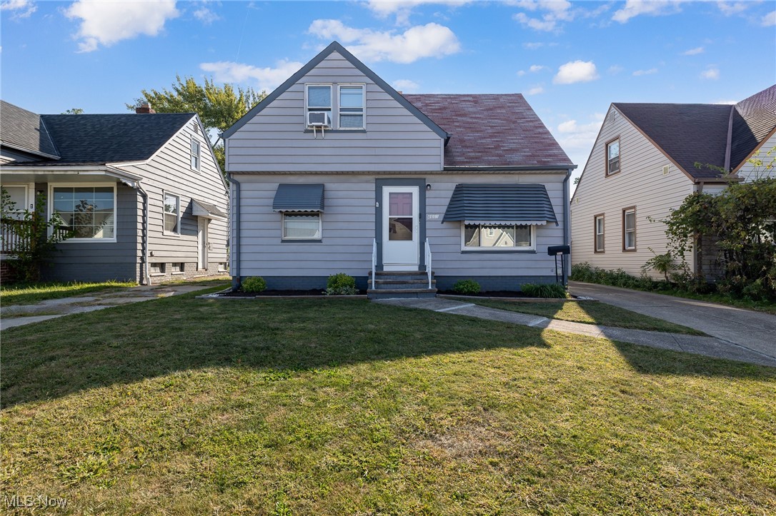 This charming 3 bed, 2 bath cape cod- with 2.5 car garage- features new carpet (August 2025) AND fresh paint thru-out the first floor! The eat-in kitchen offers a new (2025) gas range and a new fridge (2025)! The main bath has been completely renovated and features a walk-in shower with double shower heads, new vinyl flooring, pedestal sink and new window! The partially finished lower level offers a recreation room PLUS an additional bath with shower stall. Additional features and updates include: newer furnace (2022); newer hot water tank (2022); newer commodes; newer washer and dryer CONVEY (2025); newer front door and screen door; newer lighting/ceiling fans thru-out! Schedule you private tour today!