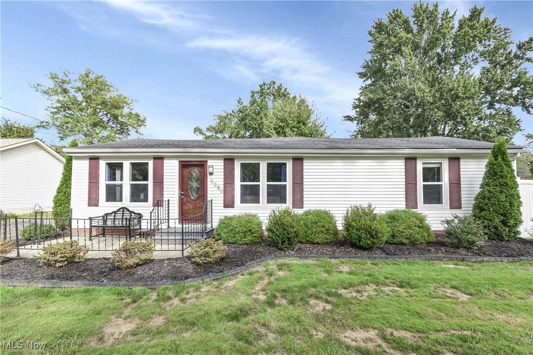 Prepare to be moved! Welcome to 5339 Main Ave in the heart of North Ridgeville — a beautifully updated 3-bedroom ranch that perfectly blends charm, comfort, and convenience! Step through the front door and you’re immediately greeted by a warm and inviting living room to your right and a sun-drenched dining room to your left, where natural light pours in through large windows.
The stylishly updated kitchen features newer appliances and a functional layout that seamlessly connects to the rest of the home — perfect for everyday living and entertaining alike. Just off the living room, you’ll find a well-maintained full bathroom, thoughtfully designed for both comfort and functionality, along with a conveniently located laundry room that simplifies your daily routine. Two bedrooms offer flexibility for guests, a home office, or family needs. But the true showstopper is the spacious primary suite, complete with a large walk-in closet and a beautifully updated en suite bathroom — your personal retreat at the end of the day. Step outside and experience your very own backyard oasis. Whether you're relaxing on the deck, hosting around the fire pit, or enjoying the expansive concrete patio, this outdoor space is made for memories. The backyard also includes a handy storage shed for added convenience. And don’t miss the oversized garage — featuring skylights, a built-in heater, and space for three cars or tons of storage. Roof updated in 2019. Enjoy the best of North Ridgeville living with nearby schools, shopping, and dining all just a short drive away.
This beautifully maintained and ready for its next chapter—don’t miss your opportunity to make it yours!